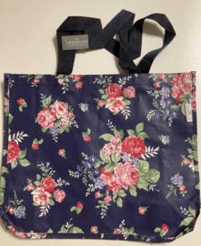 Greengate Shopper bag Rose dark blue