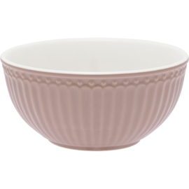 Greengate Cereal bowl Alice hazelnut brown.