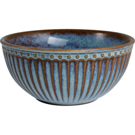 Greengate Cereal bowl Alice oyster blue.