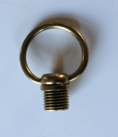 Ringnippel messing M10 x 1