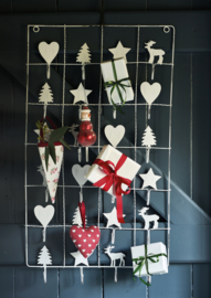 Greengate Xmas calendar grey