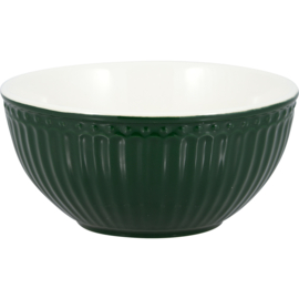 Greengate Cereal bowl Alice pinewood green