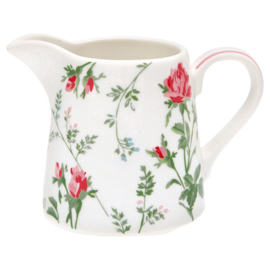 Greengate creamer Constance white