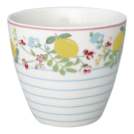 Greengate Latte cup/beker Limona white