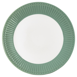 Greengate Ontbijtbord/plate Alice dusty green