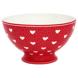Greengate Soupbowl Penny red