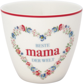 Greengate Latte cup/beker Mama white