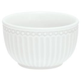 Greengate Mini bowl Alice white.