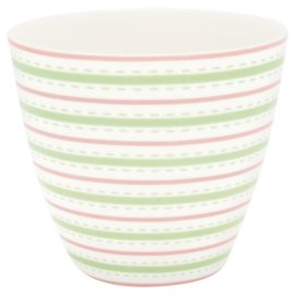 Greengate Latte cup/beker Sari white