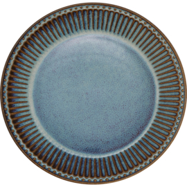 Greengate Ontbijtbord/plate Alice oyster blue.