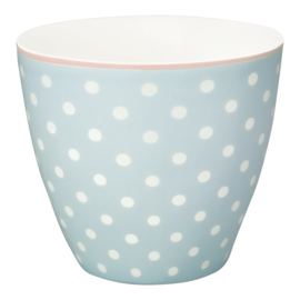 Greengate Latte cup/beker Spot pale blue