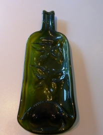Recycled bottle hapjesschaal met vlindermotief