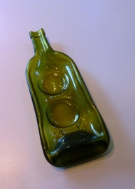 Recycled bottle theelichthouder