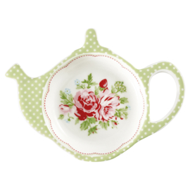 Greengate Teabag holder Mary white