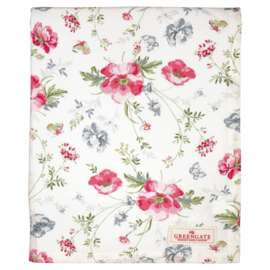 Greengate Tafelkleed/ tablecloth Meadow white 145x250cm