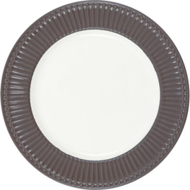 Greengate Dinerbord /dinnerplate Alice dark chocolate