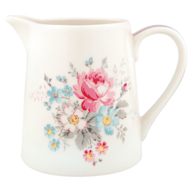 Greengate Jug Marie pale grey 0,5 Ltr