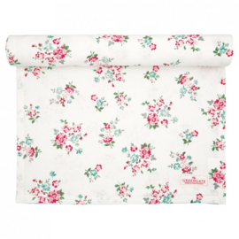 Greengate Table runner Sonia white