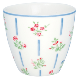 Greengate Latte cup/beker Hannah white