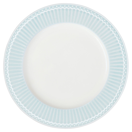Greengate Ontbijtbord/plate Alice pale blue.