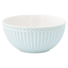 Greengate Cereal bowl Alice pale blue.