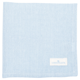 Greengate Napkin/servet alicia pale blue 40x40cm