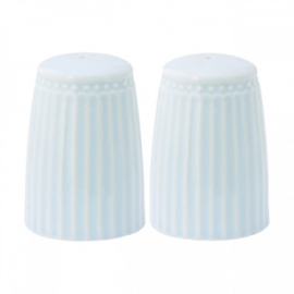 Greengate Salt And pepper set Alice pale blue