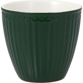 Greengate Latte cup/beker pinewood green.