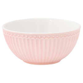 Greengate Cereal bowl Alice pale pink.