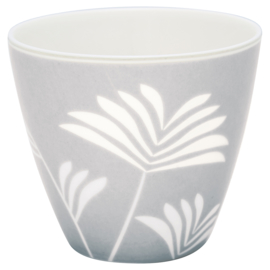 Greengate Latte cup/beker Maxime pale grey.