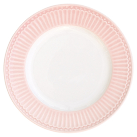 Greengate Gebaksbordje/small plate Alice pale pink.