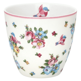 Greengate Latte cup/beker Ellie white