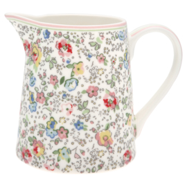 Greengate Jug Vivianne white 0,5 Ltr