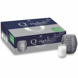 Q-Lights® Cocoon glass smoke