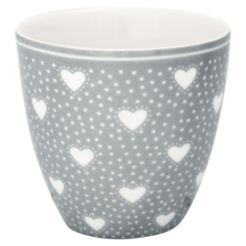 Greengate Mini latte cup/beker Penny grey