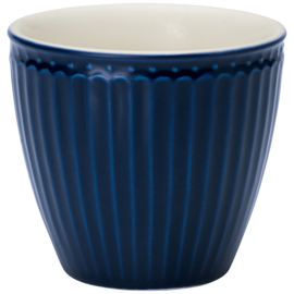 Greengate Latte cup/beker Alice dark blue.