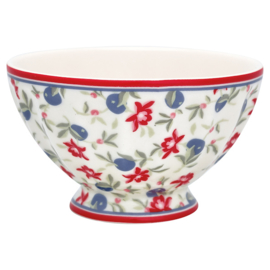 Greengate French bowl medium Helena white.