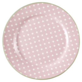 Greengate Ontbijtbord Spot pale pink