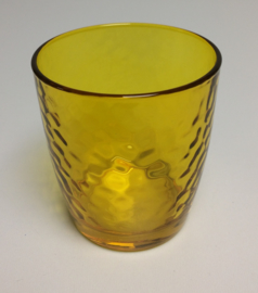 Glas voor refills geel