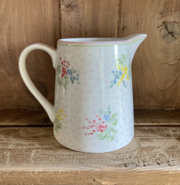 Greengate Jug Mira white 0,5 Ltr