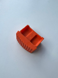 Ladderdop divers oranje 45x25 mm.