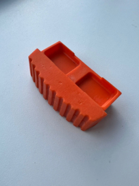Ladderdop divers oranje 75x25 mm.