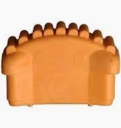 Petry laddervoet 73x28 mm