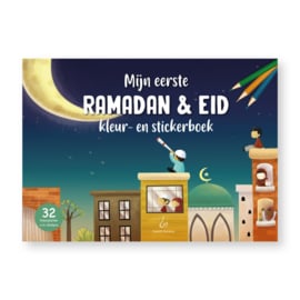 MY FIRST RAMADAN & EID COLOR AND STICKER BOOK