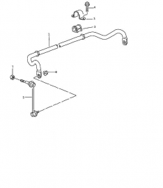 Stabilisatie stang voor Nieuw