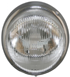 KOPLAMP MET CHROME RAND