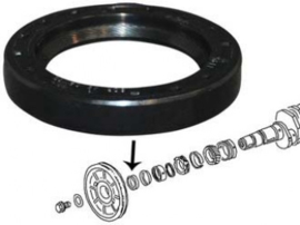 OIL SEAL FOR CRANKSHAFT/PULLEY, 38X60X7.5 MM