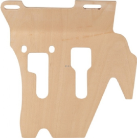 PLANCHER DE CARROSSERIE INF. PEDALES, BOIS