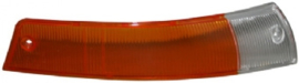 TURN SIGNAL LIGHT LENS, YELLOW/CLEAR, FRONT, EU, RIGHT