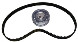 TOOTHED TIMING BELT KIT WITH TENSIONER, T=121, L=1152.5 MM, W=18 MM